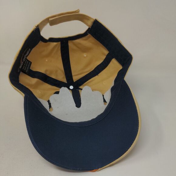 Biloxi Beach Mississippi Strapback Hat Tan OSFA Bio-Domes Headgear Embroidered - Picture 7 of 8